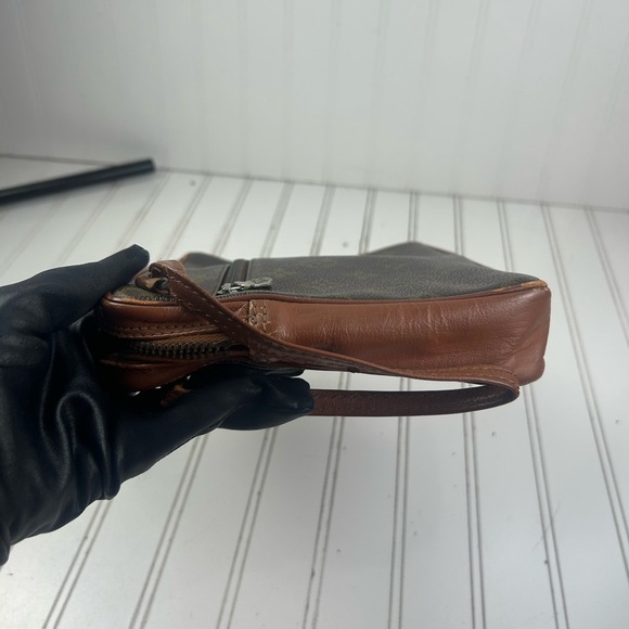 Louis Vuitton Pochette Second 184 Sport Brown Monogram Clutch Bag